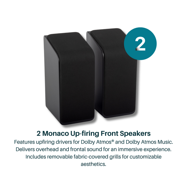 Front Height Speakers Dolby Atmos Upward Firing Speakers Dolby